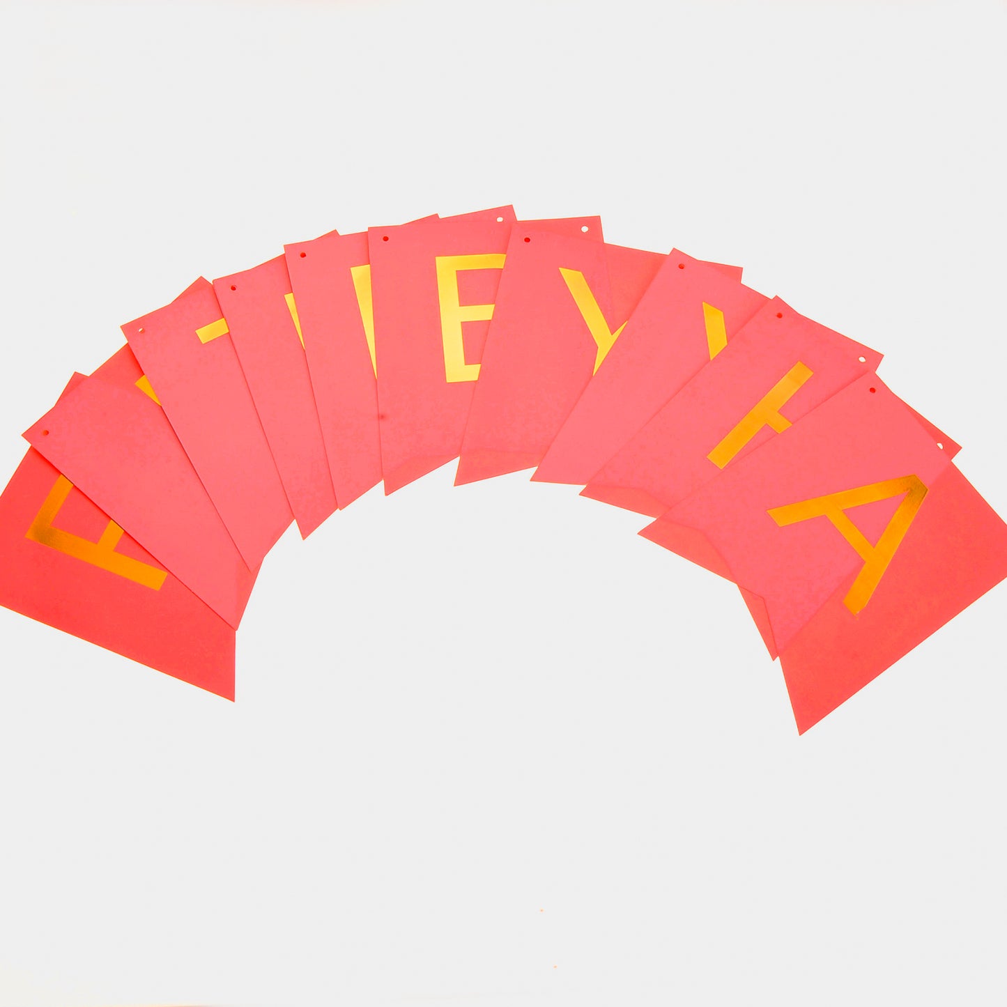 Birthday Party Paper Decorations (Pink Color)