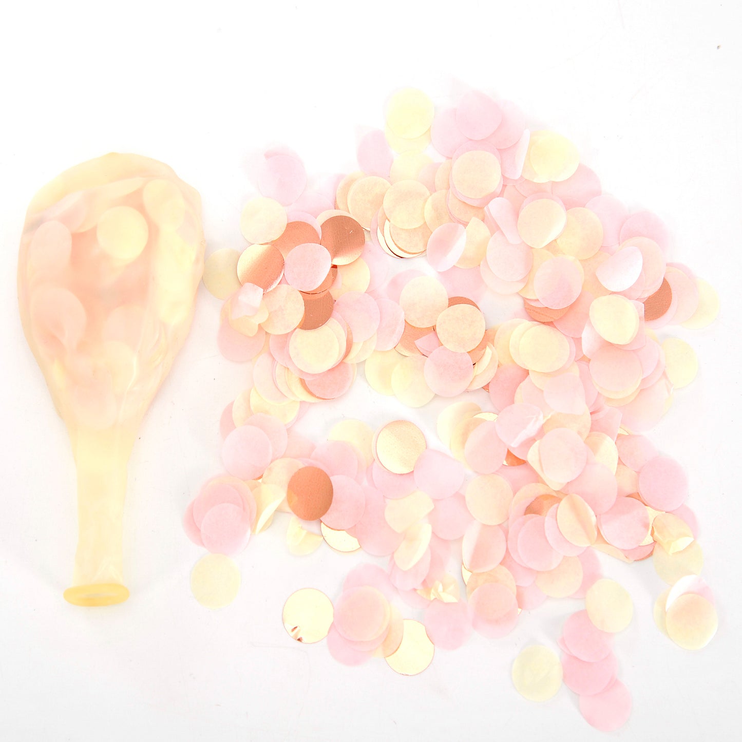 Party Pink And White Confetti Balloon