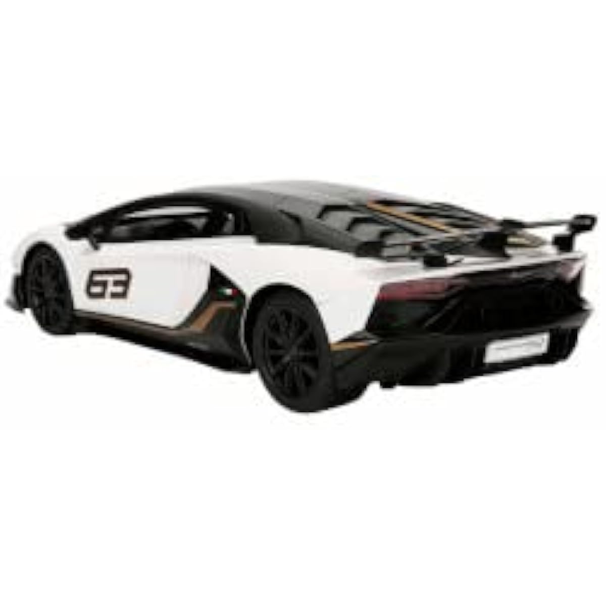 RASTAR Toy Lamborghini Car 1:14 Lamborghini Aventador SVJ Remote Control Model Car, Super RC Sport Racing Car for Kids Boys Gifts, 2.4GHz / White