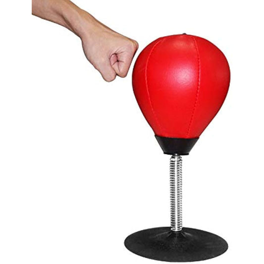 Desktop Punching Bag, Portable Stress Relief Punching Bag for Home and Office, Fun Boxing Exercise for Kids and Adults, Funny Gift for Coworkers Or Boss