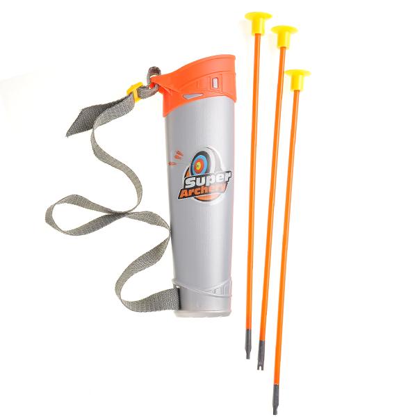 Bow and Arrow Archery Toy for Kids with LED Flashing Lights, Target, Quiver and Suction Cup Arrows