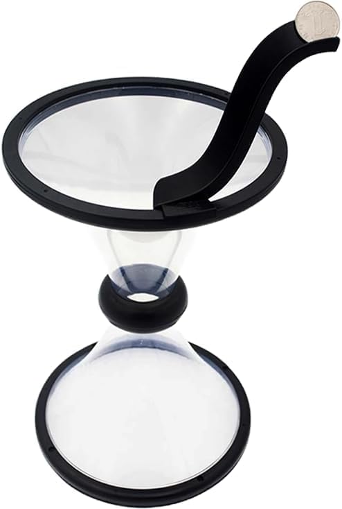 Vortex Gravity Defying Coin Piggy Bank Fun Money Savings Gravity Circling Around When Saving Loose Coins Cool Decoration Money Bank for Kids and Adults