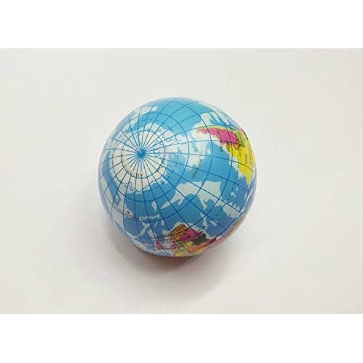 24 Pack Mini Soft Foam Earth Squeeze Balls Planet Theme | Stress Relief Bulk Party, Birthday, Classroom Favors, Rewards Toy Set for Kids (2.5”)