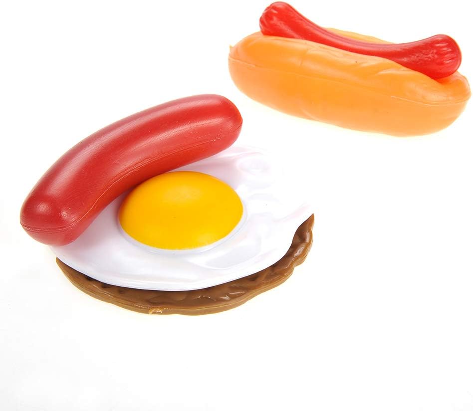 30 Pieces Deluxe Fast Food & Dessert Play Food Cooking Set| Colorful Pretend Play Kitchen Accessories | Unique Gift for Toddlers, Boys & Girls