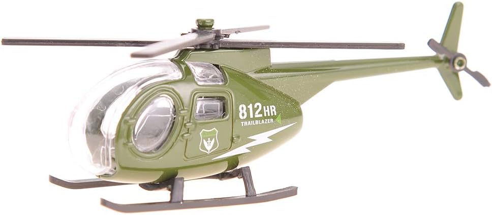 Diecast Military Vehicles, 6 Pack Alloy Metal Vehicles Models Car Toys Army Toys, Tank, Truck, Panzer, Anti Air Vehicle, and Helicopters Playset for Kids Toddlers Boys