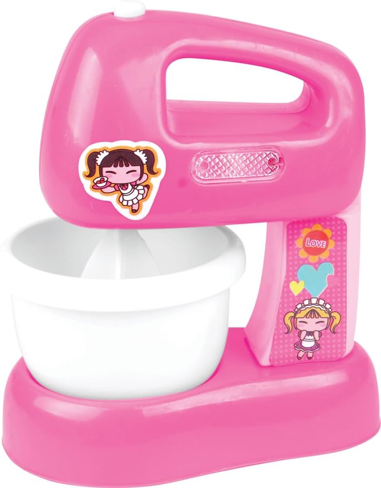 Kitchen Appliance Playset with Light & Sound – Includes Kettle, Coffee Maker, Mixer, and Accessories for Kids Age 4-8 – Fun Pretend Play Kitchen Appliances