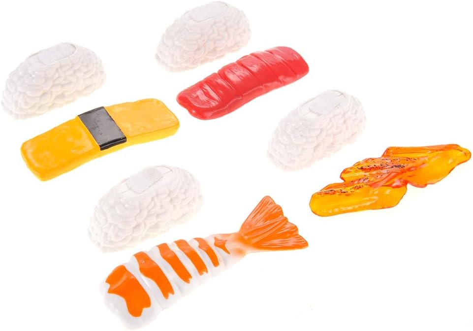 Japanese Sushi Toy Bento Box Pretend Food Set | 19 Pieces Cutting Play Food Toy Set for Kids Age 3, 4, 5, 6, 7, 8, 9+ (2 Packs)