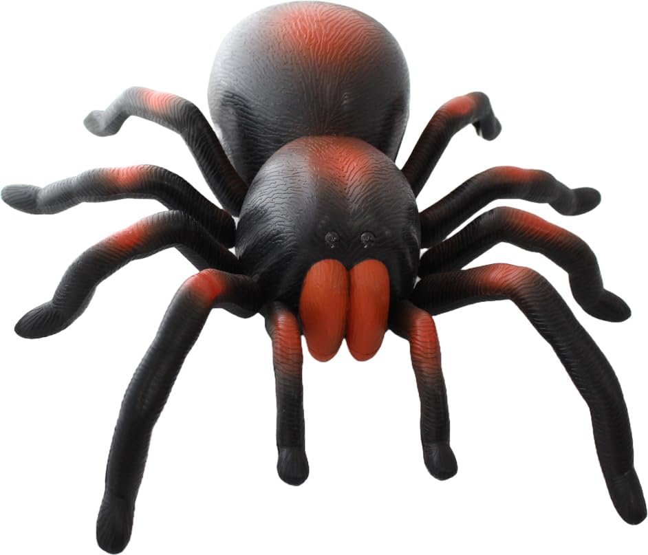 PowerTRC Remote Control Spider, Infrared Tarantula RC Realistic Crawling Action, Exciting Pranks, and Spooky Entertainment Gift for Kids and Adults