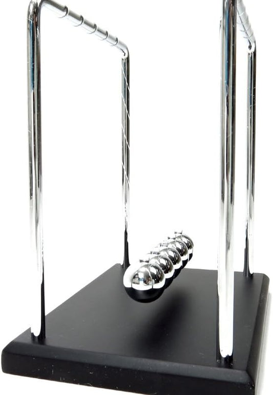 2 Pack Newtons Cradle Balance Balls 7 1/4" | Science Physics Gadget | Desk Toys & Accessories