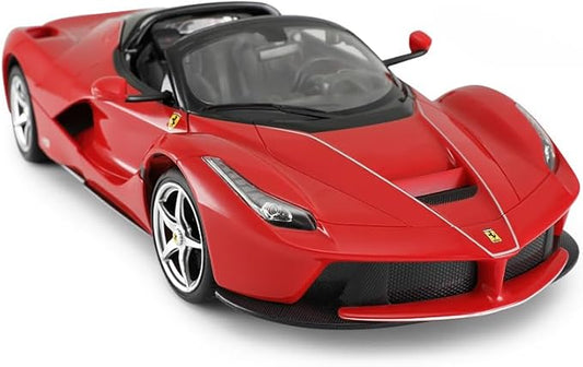 PowerTRC Official Licensed Ferrari RC Car, Remote Control Ferrari La Aperta 1:14 Scale Official Licensed Model Sports Car w/Drift Function Gift Ideas Birthday for Adults & Boys Ages 6+ Years Red