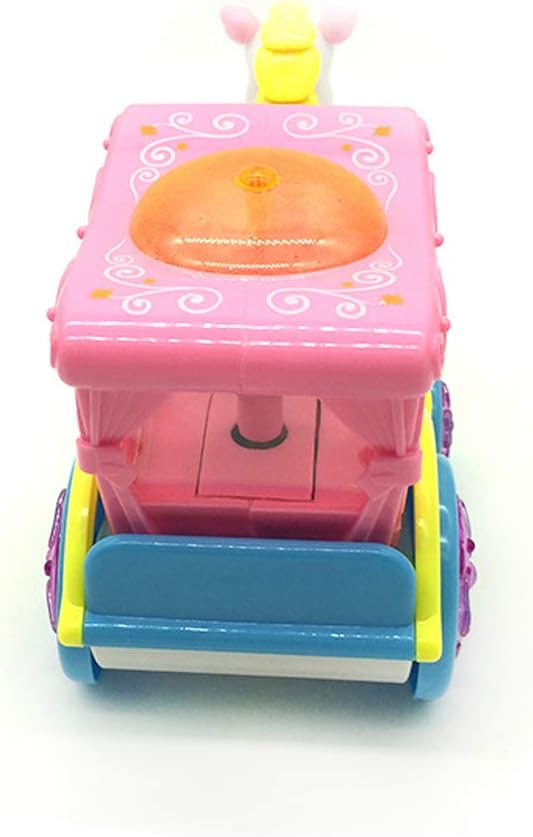 Walking Magic Pegasus Carriage Horse | Bump & Go Toy with Light & Music Sounds