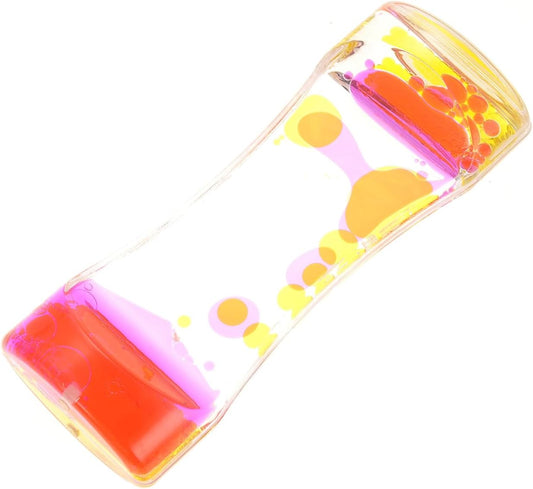 Liquid Motion Bubbler Sensory Toy, Relaxing and Calming for Anxiety, Autism & ADHD Fun Bubbler Timer Fidget Toy Gift for Kids and Adults Decorate Desktops, Home, Room, Or Classrooms
