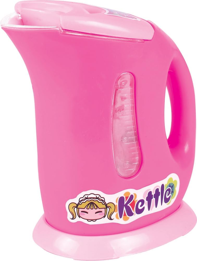 Kitchen Appliance Playset with Light & Sound – Includes Kettle, Coffee Maker, Mixer, and Accessories for Kids Age 4-8 – Fun Pretend Play Kitchen Appliances