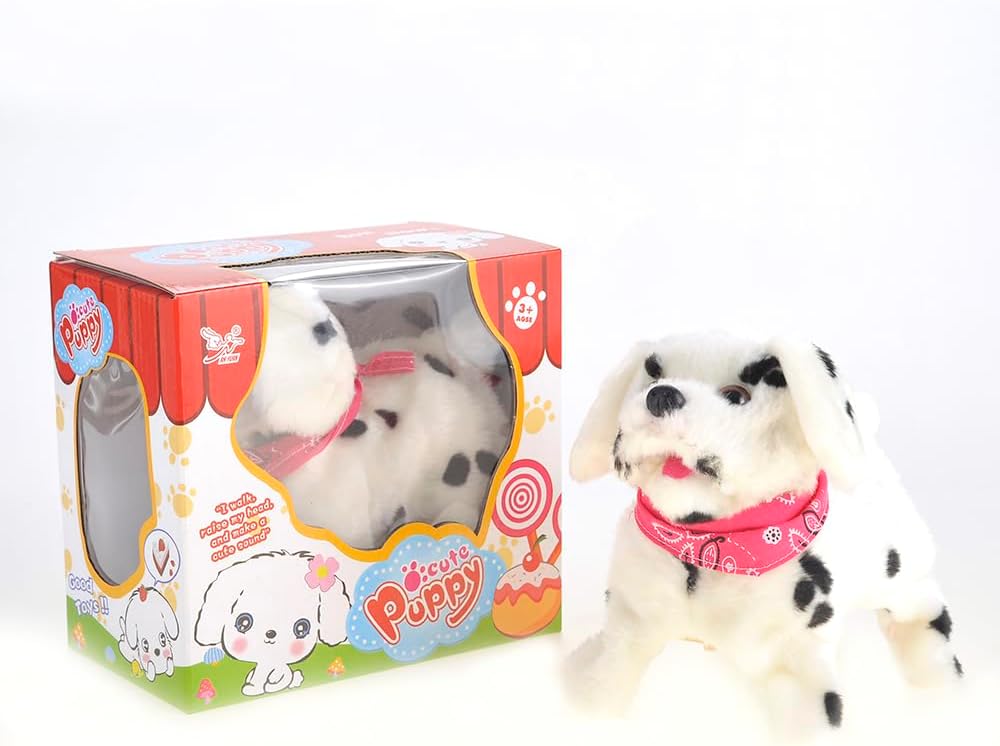 Cute Somersault Little Puppy | Barks, Sits, Walk, and Flips | Pet Toy Dog (2 Packs)