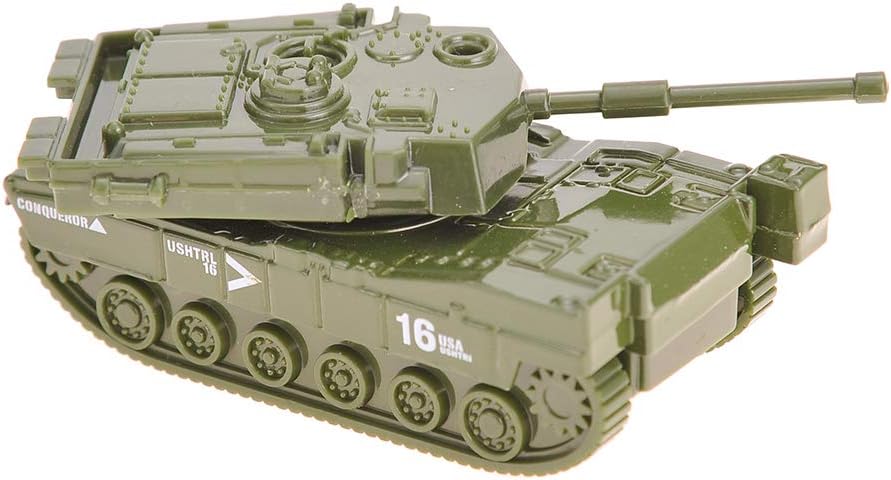 Diecast Military Vehicles, 6 Pack Alloy Metal Vehicles Models Car Toys Army Toys, Tank, Truck, Panzer, Anti Air Vehicle, and Helicopters Playset for Kids Toddlers Boys