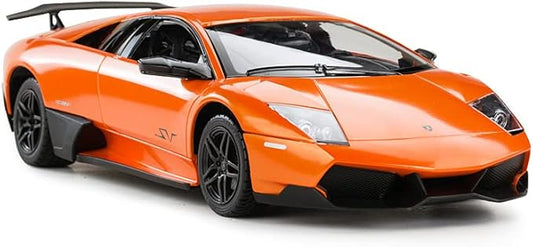 PowerTRC 1:14 Scale Remote Control LamboMurcielago Sport Car | RC Electric Sport Hobby Racing Car Model for Boys, Girls & Adults (Orange)