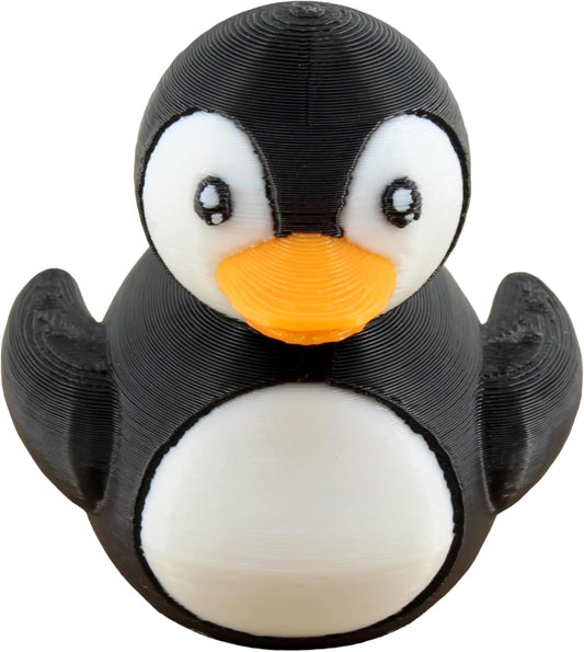 PowerTRC Penguin Duck Figurine – Duck for 4x4 Ducking, Fun Car Dashboard Accessory, Unique Penguin Gifts, Ducks for Cars – 3D Printed in USA