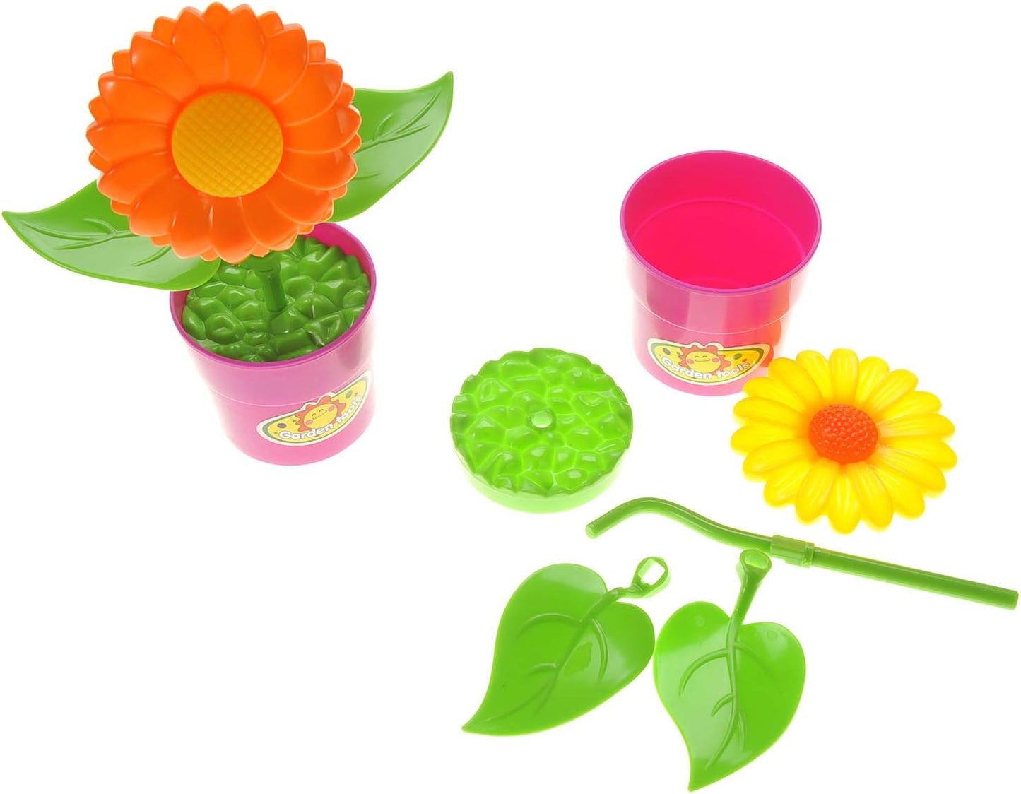 Toddler Gardening Set, Gardening Tools Toy - 9 Pieces Pretend Gardening Toys, Toddler Learning Toys, Summer Toys for Boys Girls Ages 3+