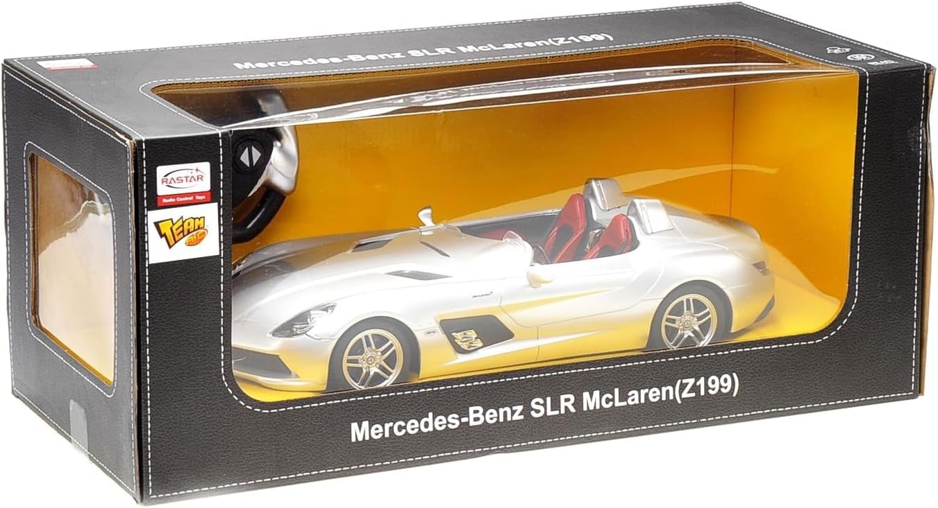 PowerTRC 1:12 Remote Control Mercedes-Benz SLR RC Electric Sport Hobby Racing Car Model for Boys,Girls & Adults