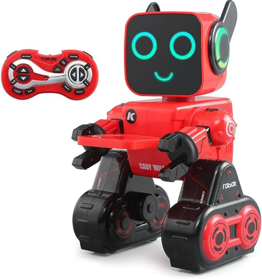 PowerTRC Toy Robot for Kids, Smart RC Programmable Robot, Dancing Singing Talking Walking Transporting Toys for Boys and Girls, Touch Sound and Remote Controls, Gift for Adults and Kids