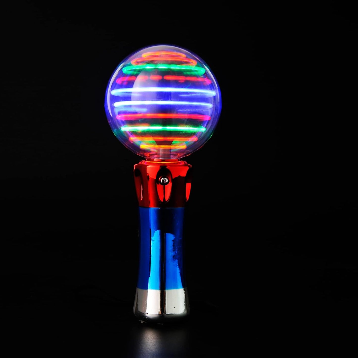Light Up Magic Wand Toy for Kids, Spinning and Flashing LED Wand Light Show, Fun Gift, Party Favors, Classroom Rewards Or Birthday Parties, Autism Sensory Toys