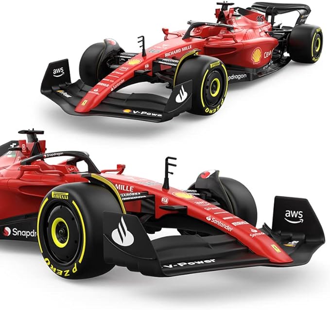 RASTAR F1 Car | 1:12 Ferrari F1-75 Remote Control Toy Car, Ferrari F1 RC Car for Boys Kids Adults, 2022 F1 Challenger, 2.4GHz