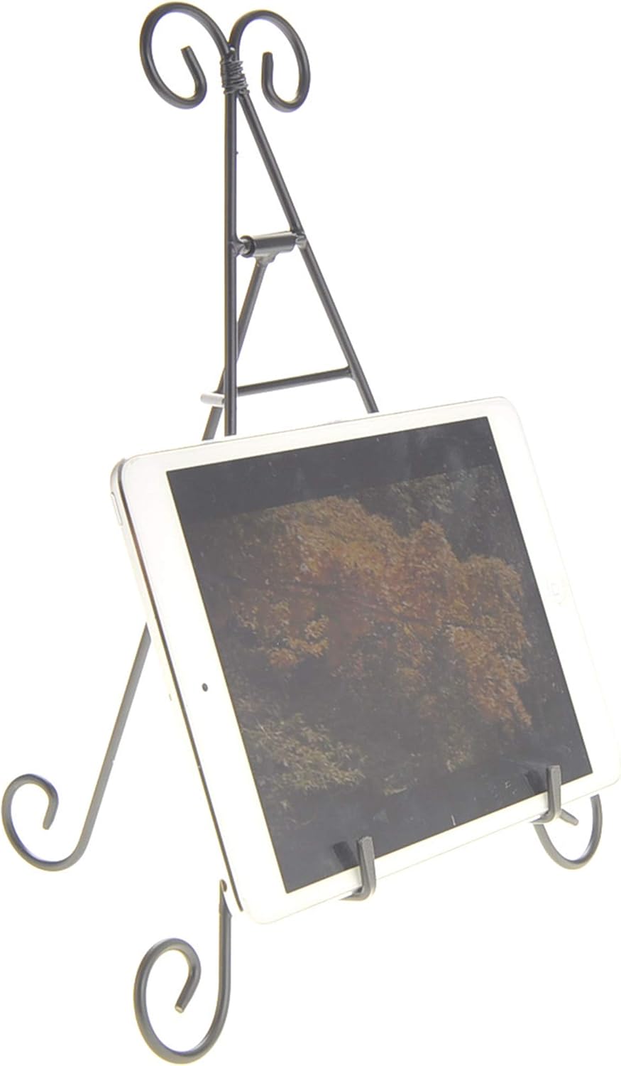 12" Iron Display Stand for Holding Pictures, Books, Plates, Art, and More