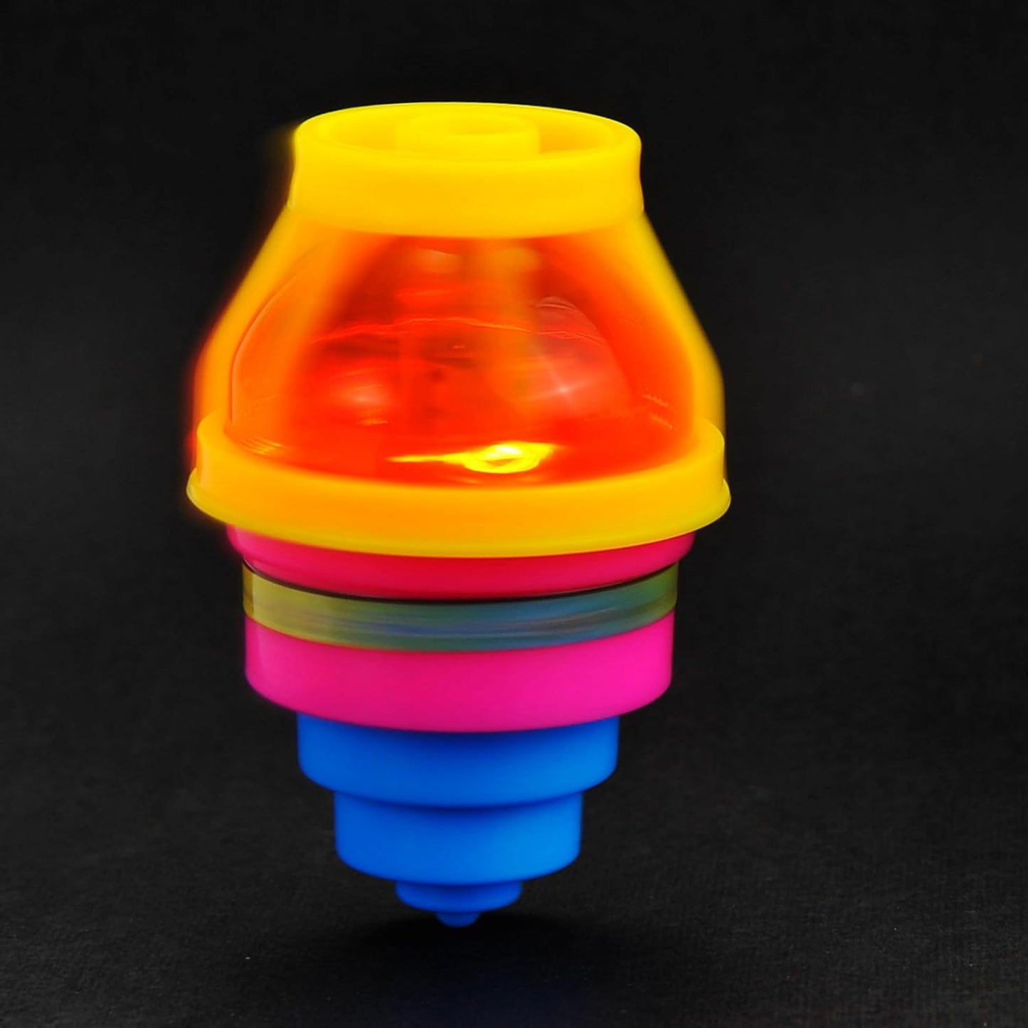 Spinning Tops for Kids, LED Light Up UFO Tops | Bulk Party Favor Toys | 12 Pack Tops with Gyroscope for Parties, Birthdays, Or School Rewards