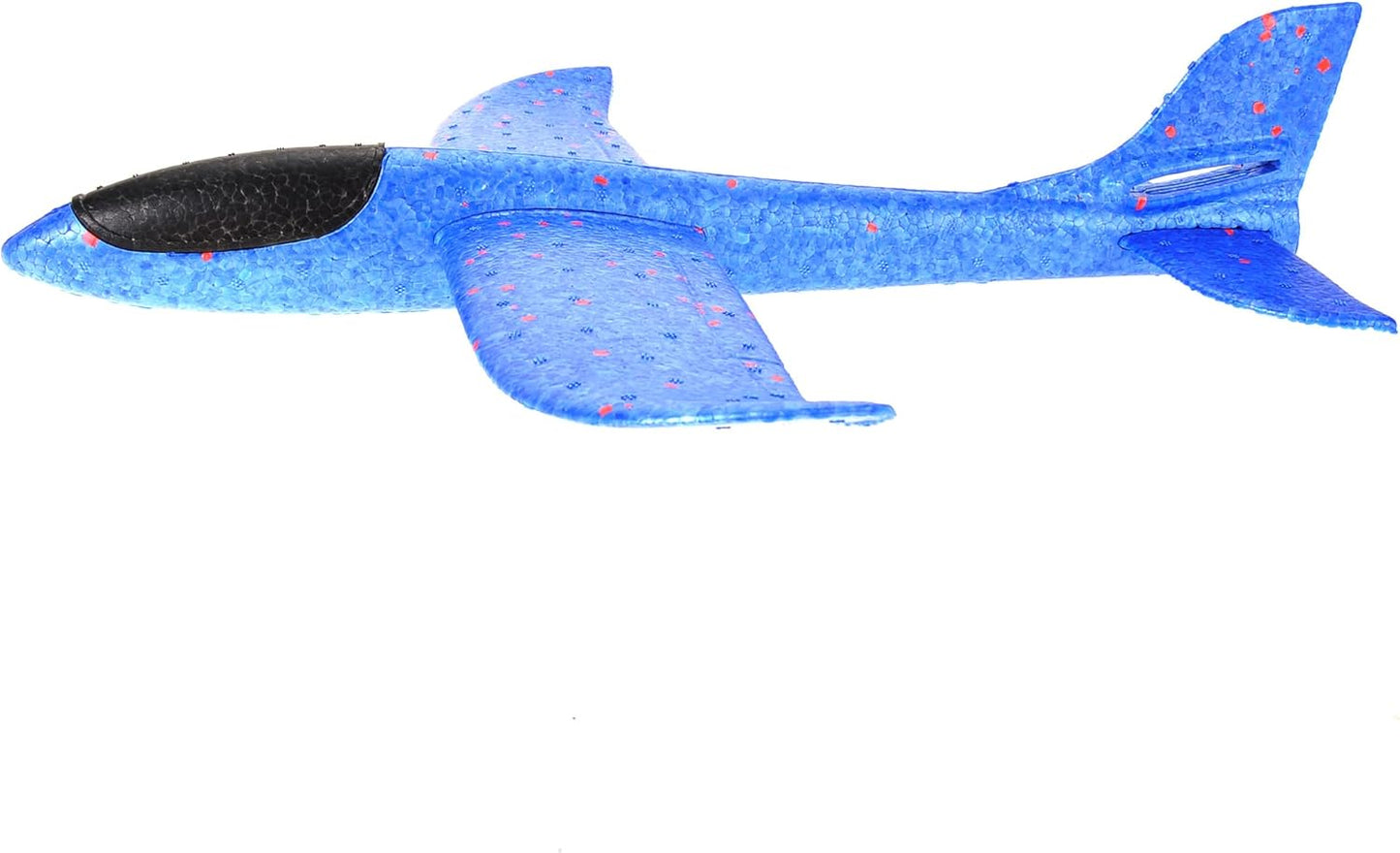 17.5" Toy Throwing Foam Airplane | 2 Pack of Foam Gliding Airplane | Outdoor Sports Toys and Party Favors