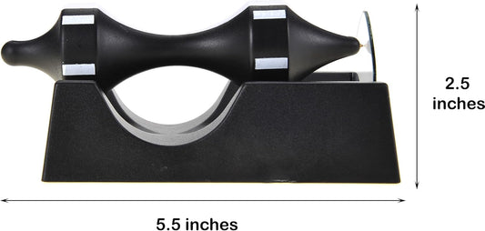 2 Sets Magnetic Levitator Spinning Top Fidget Toy for Office Desk School Classroom – Spindle Physics Display Science Creative Gift for Adults & Kids