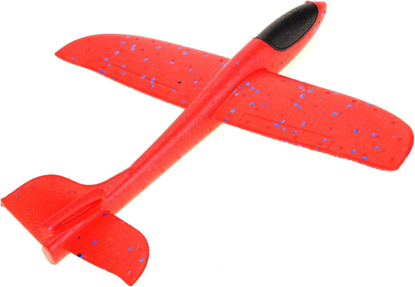 17.5" Toy Throwing Foam Airplane | 2 Pack of Foam Gliding Airplane | Outdoor Sports Toys and Party Favors