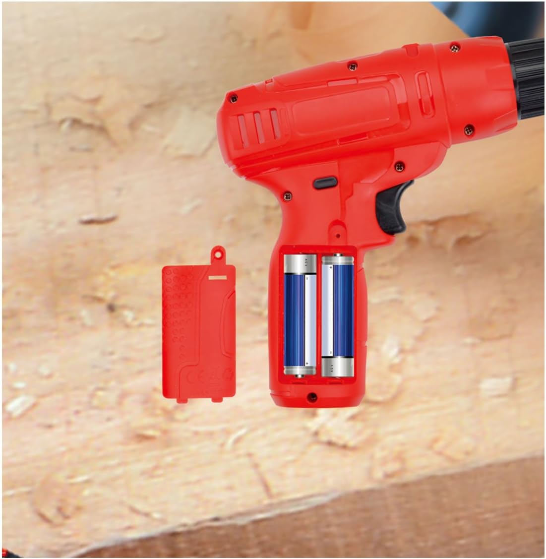 Kids Power Tools Mini Toy Drill Set with 3 Interchangeable Drill Bits Sound and Motion | Pretend Play | Kids Tools