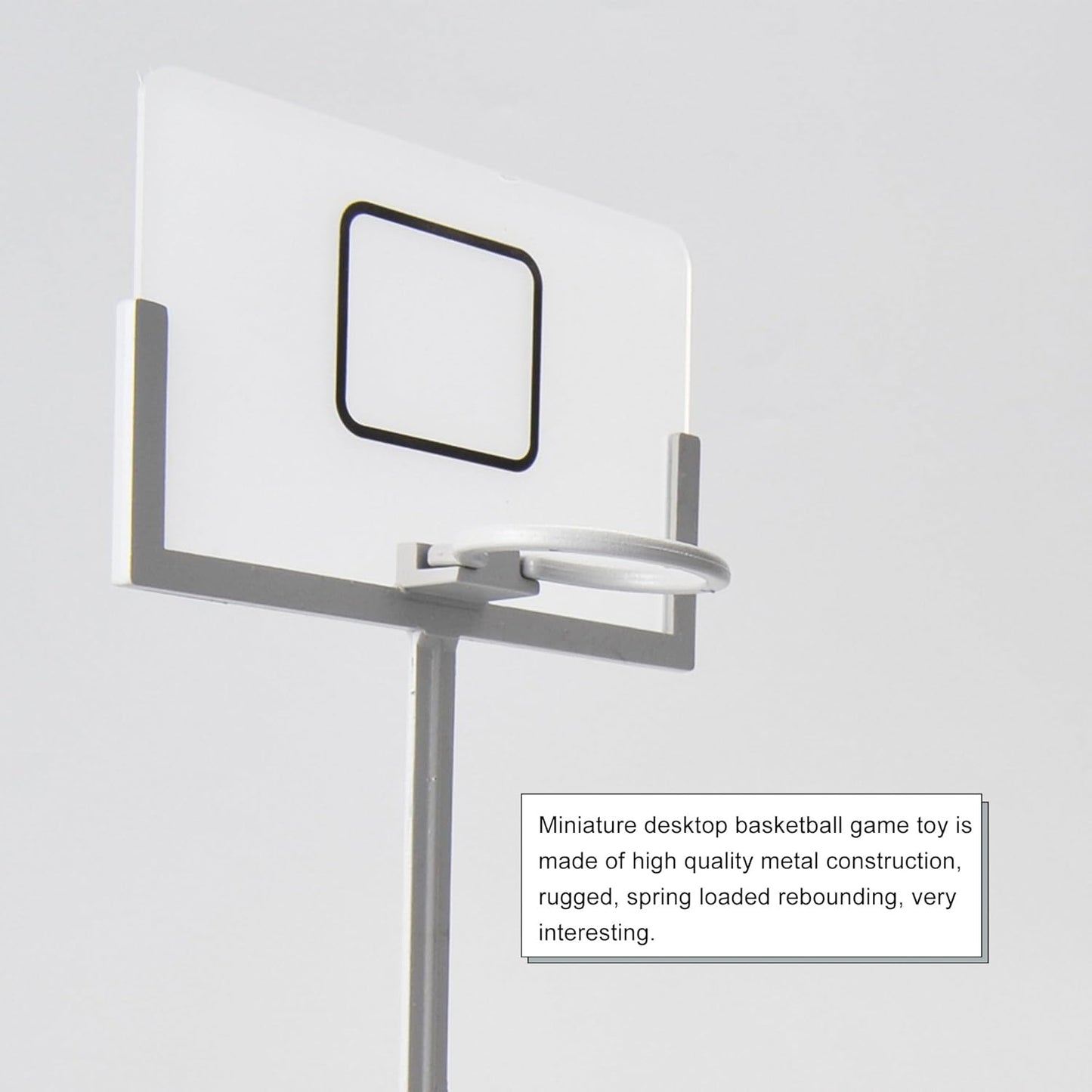 Desktop Basketball Hoop Game, Table Top Basketball Games Mini Desk Toys for Office for Adults Kids Novelty Toy Gift Idea