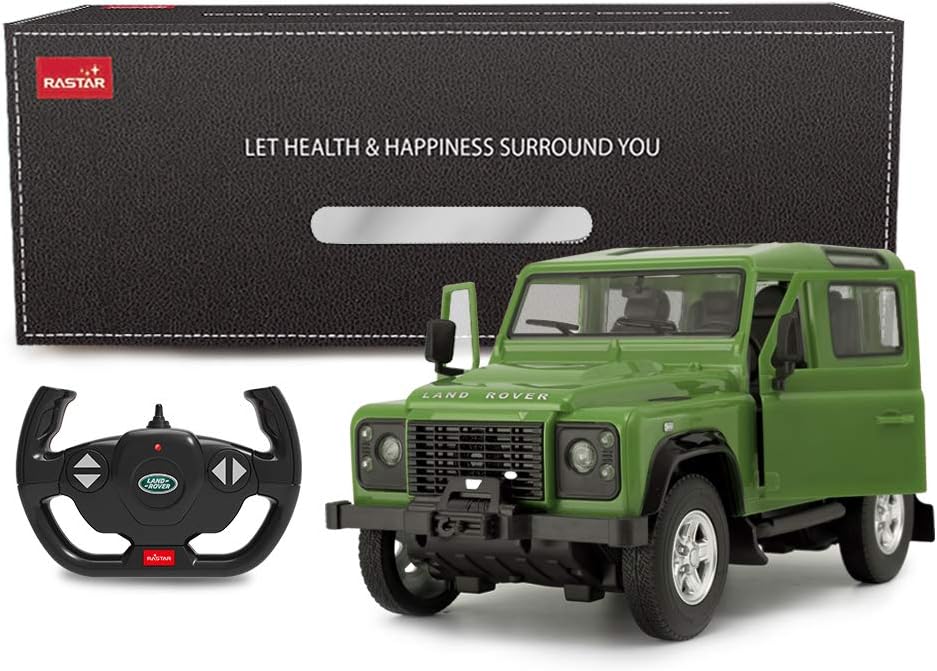 RASTAR Land Rover Defender RC Car, 1/14 Land Rover Remote Control Toy Model Car, Gifts for Dad