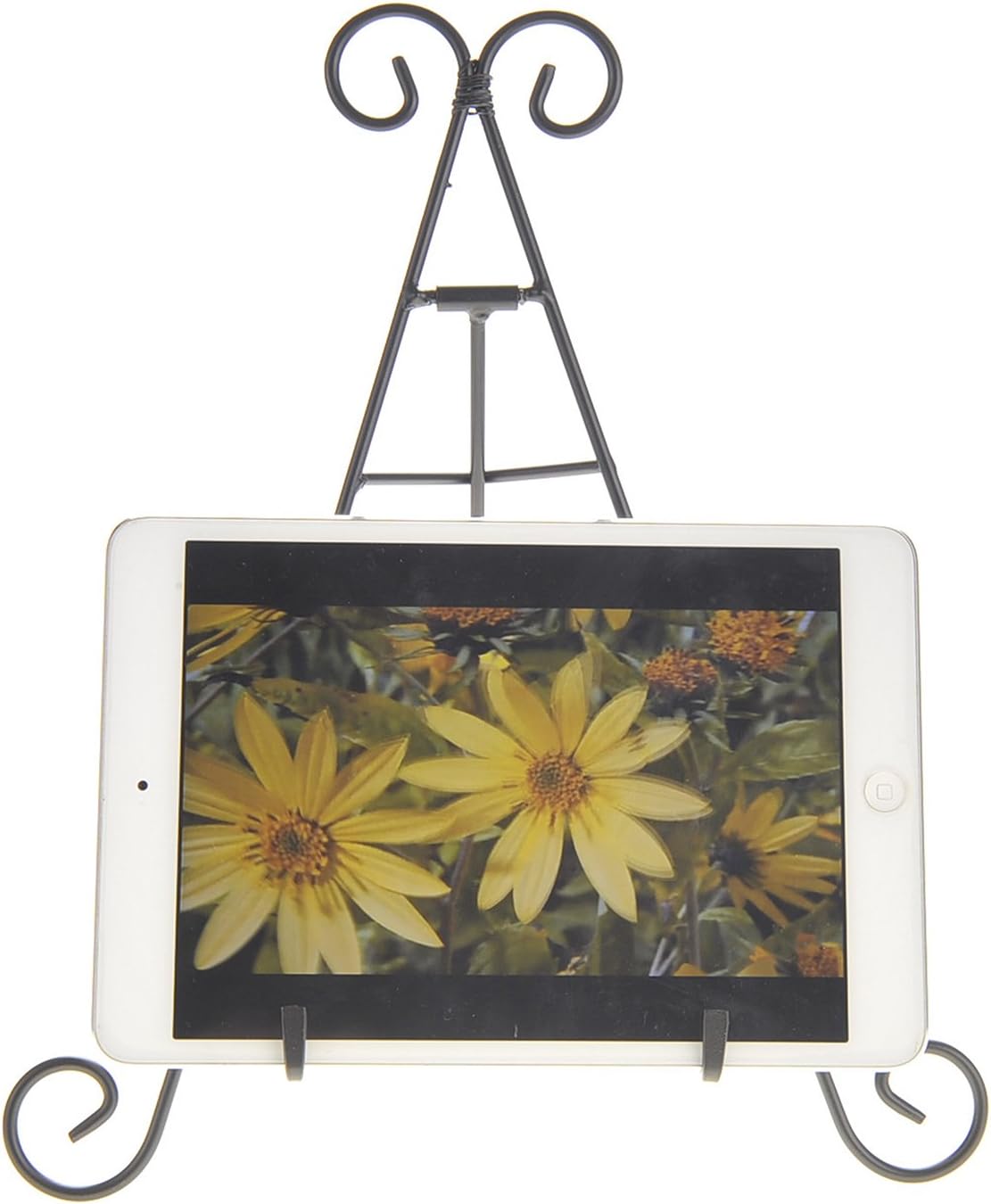 12" Iron Display Stand for Holding Pictures, Books, Plates, Art, and More