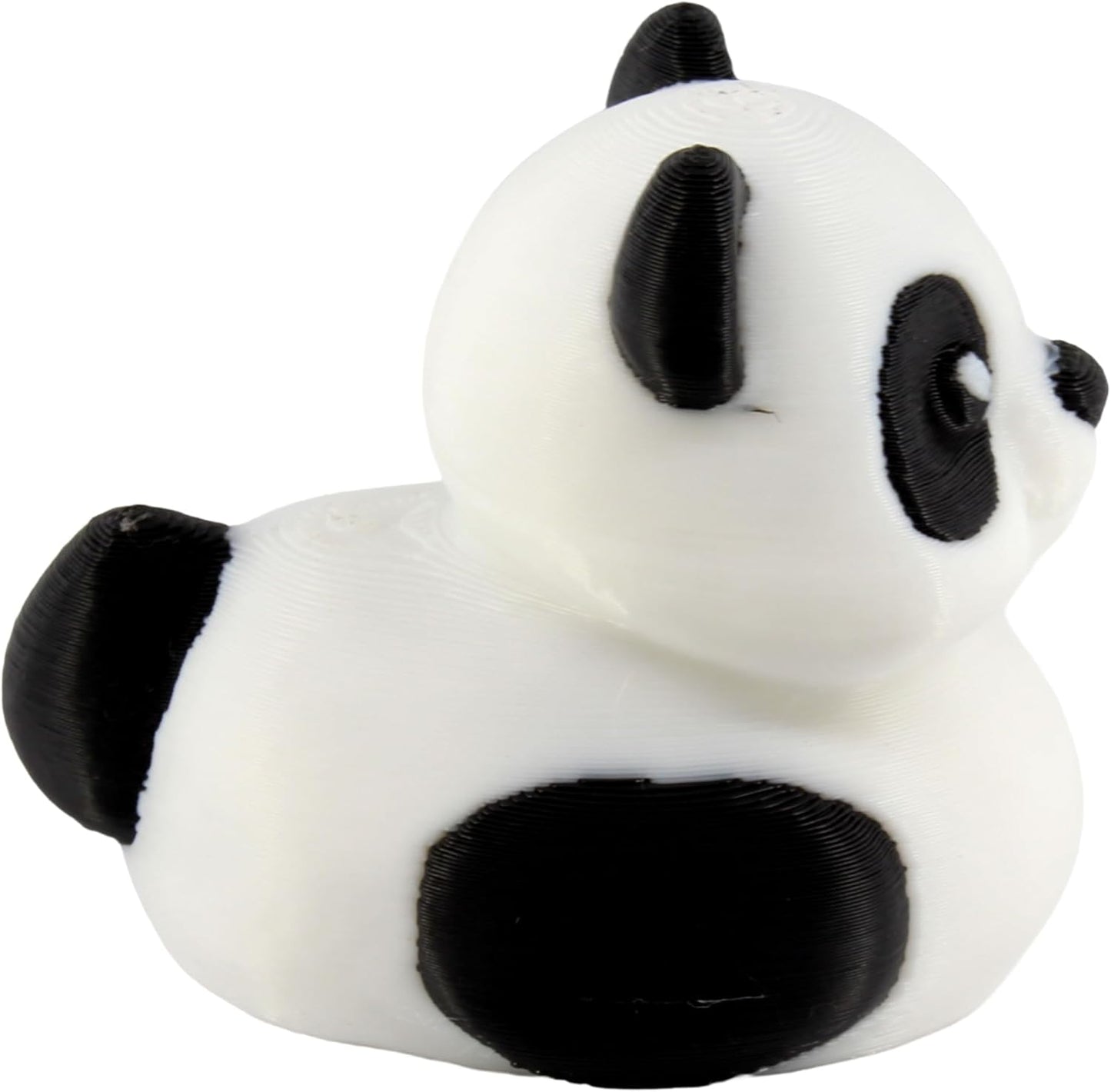 PowerTRC Panda Duck Figurine – Duck for Jeep Ducking, Fun Car Dashboard Accessory, Unique Duck Figure Gifts, Ducks for Jeeps – 3D Printed in USA