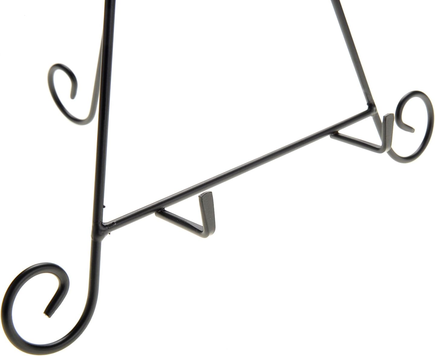 12" Iron Display Stand for Holding Pictures, Books, Plates, Art, and More