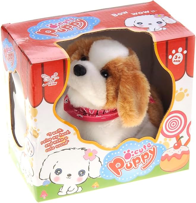 Cute Somersault Little Puppy | Barks, Sits, Walk, and Flips | Pet Toy Dog