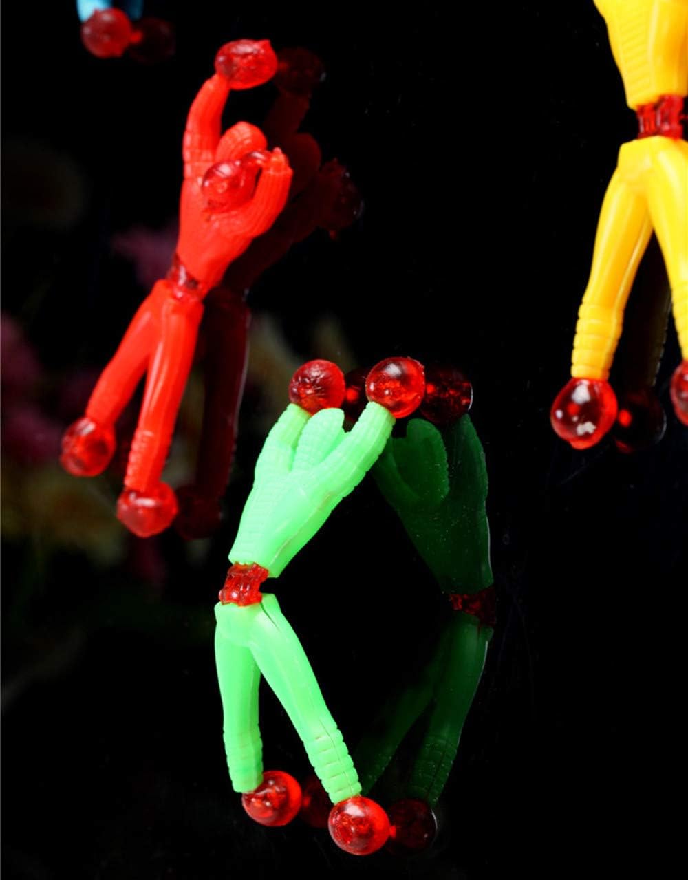 72 Pieces of Window Crawler Men, Sticky Wall Climbing Rolling Men Novelty Stretchy Sticky Toys for Kids Party Favours