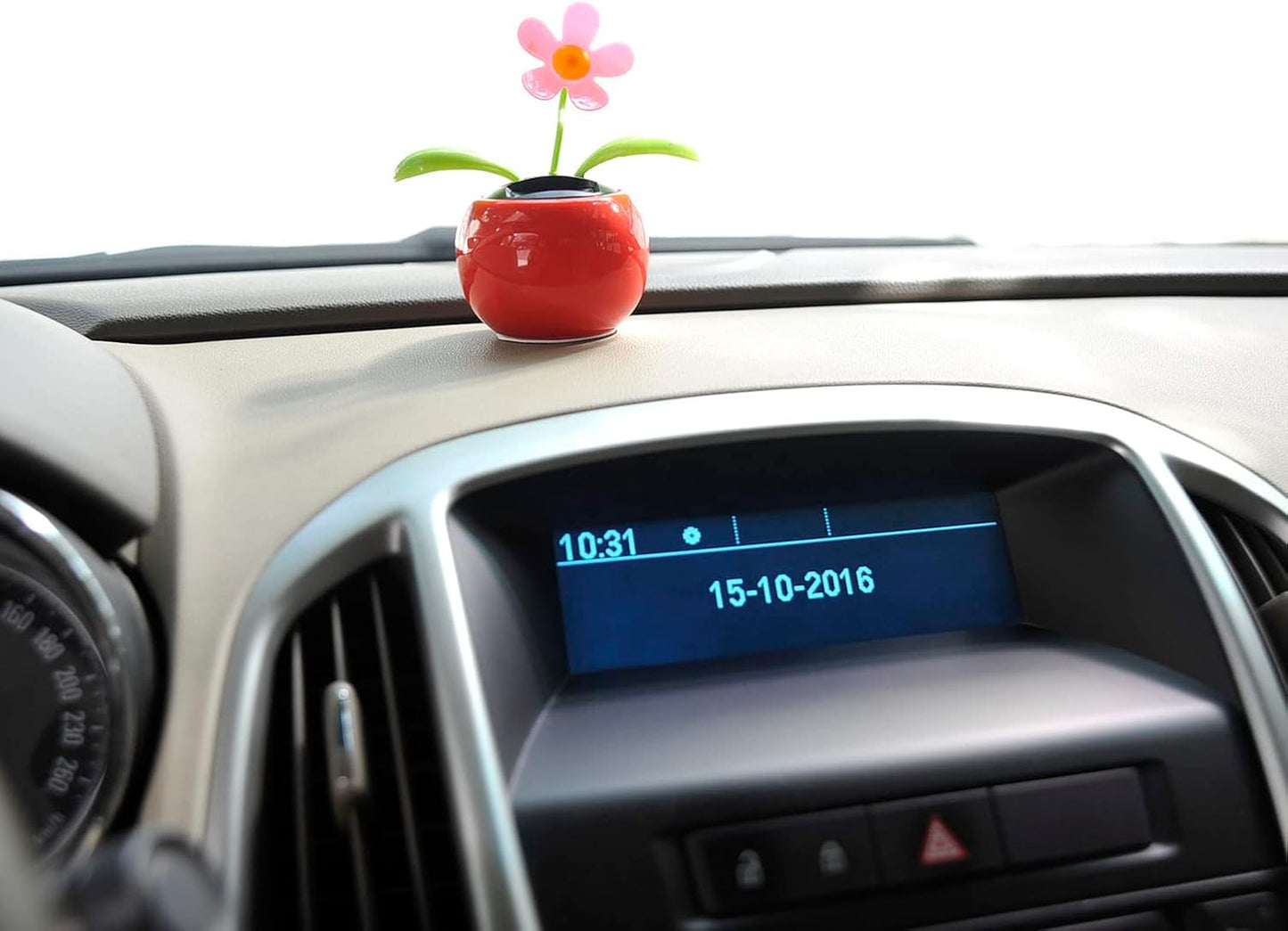 Solar Powered Dancing Flower | Desk, Window, Or Car Decoration Gift Toy | No Batteries Required | Fun Swinging Solar Flower