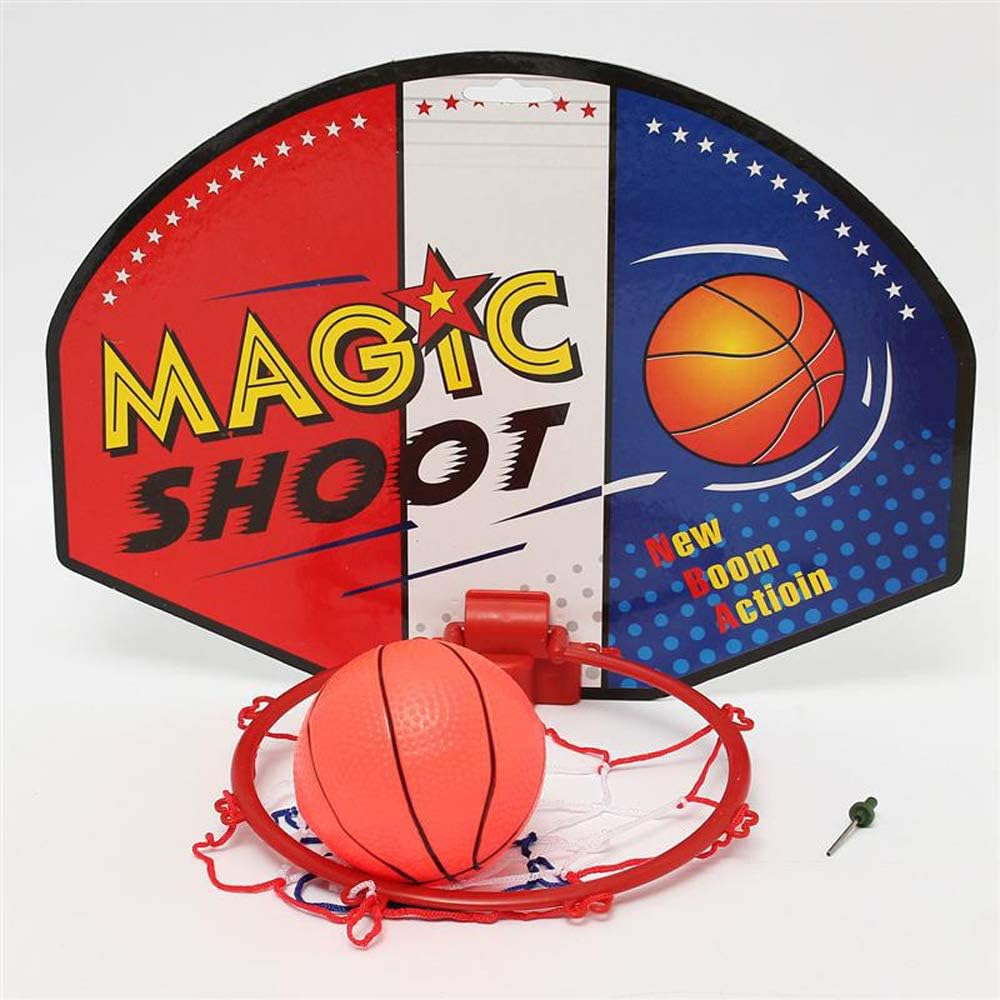 Mini Basketball Hoop for Wall, Office Basketball Mini Hoop Wall Mount Indoor Play with Ball and Pump (16.5”x13”)