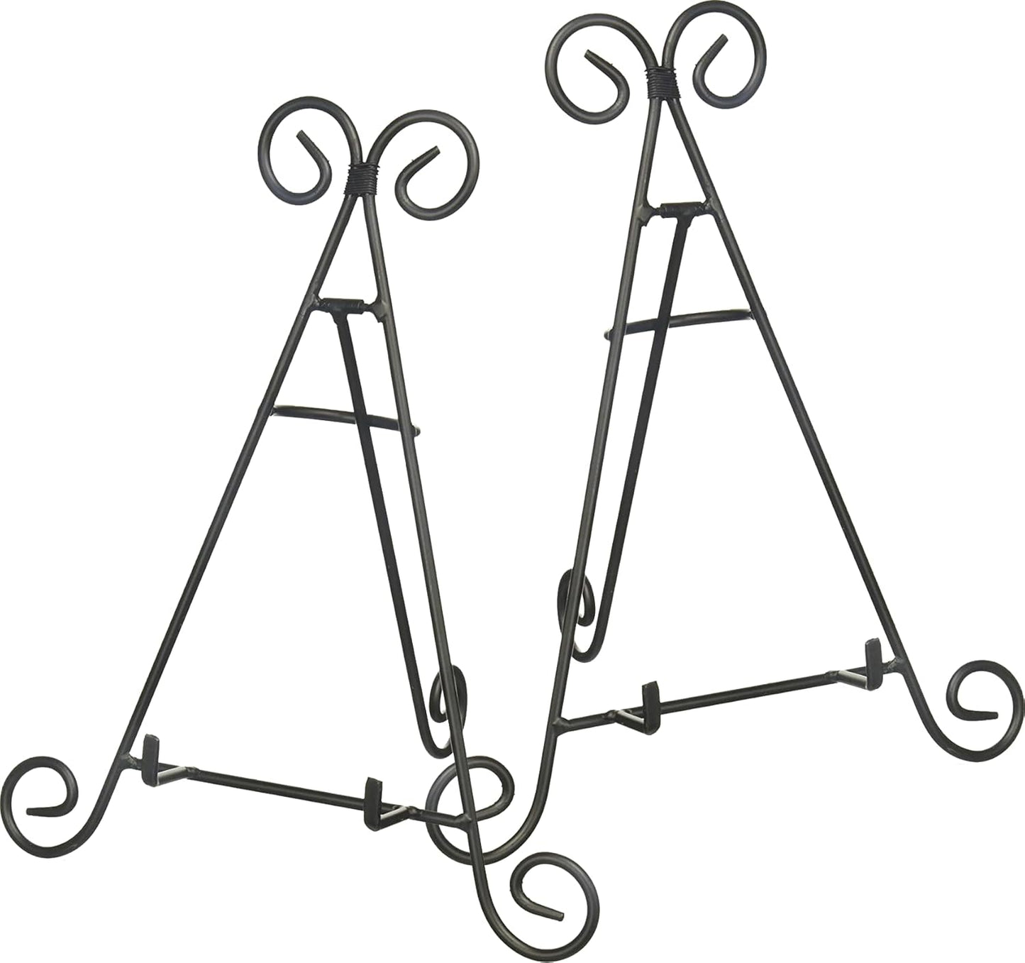 12" Iron Display Stand for Holding Pictures, Books, Plates, Art, and More
