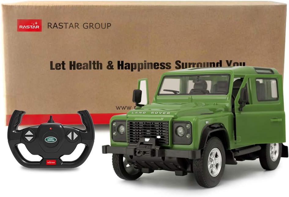 RASTAR Land Rover Defender RC Car, 1/14 Land Rover Remote Control Toy Model Car, Gifts for Dad