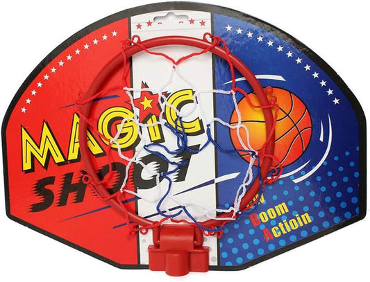 Mini Basketball Hoop for Wall, Office Basketball Mini Hoop Wall Mount Indoor Play with Ball and Pump (16.5”x13”)