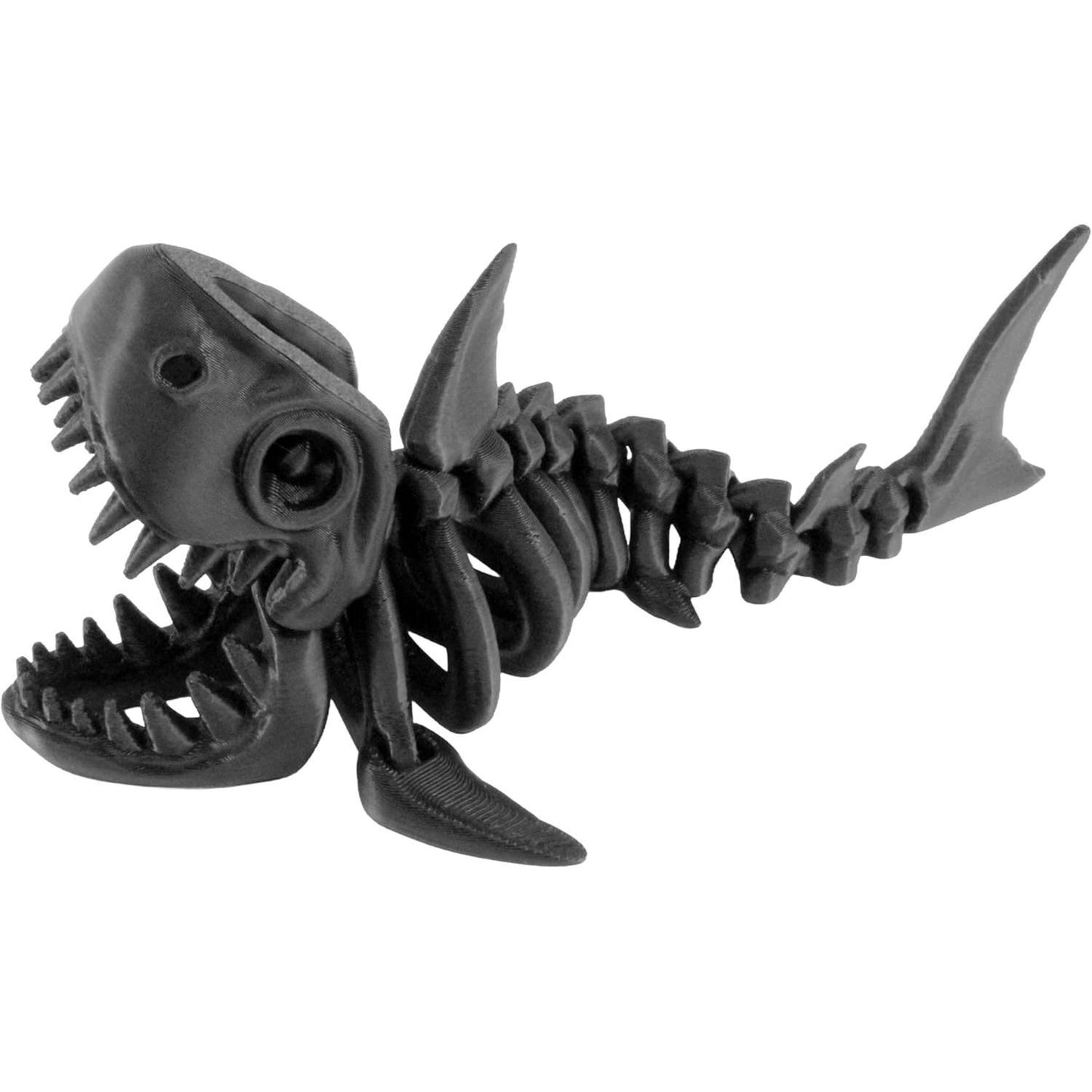 PowerTRC 3D Printed Skeleton Ankylosaurus – Prehistoric Collectible Articulating Dinosaur 3D Figurine Desk Decoration for Teens and Adults, Made in USA