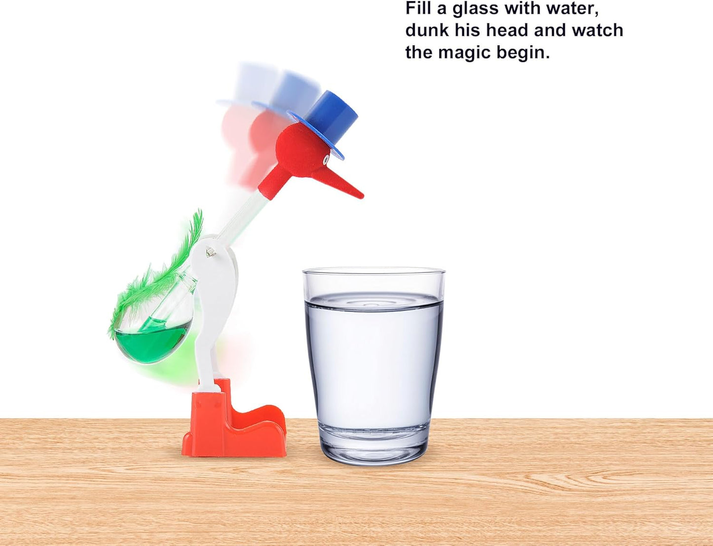 Magic Drinking Bird (Green)