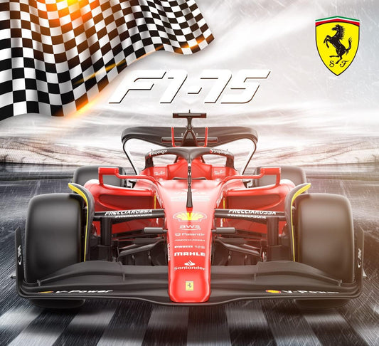 RASTAR F1 Car | 1:12 Ferrari F1-75 Remote Control Toy Car, Ferrari F1 RC Car for Boys Kids Adults, 2022 F1 Challenger