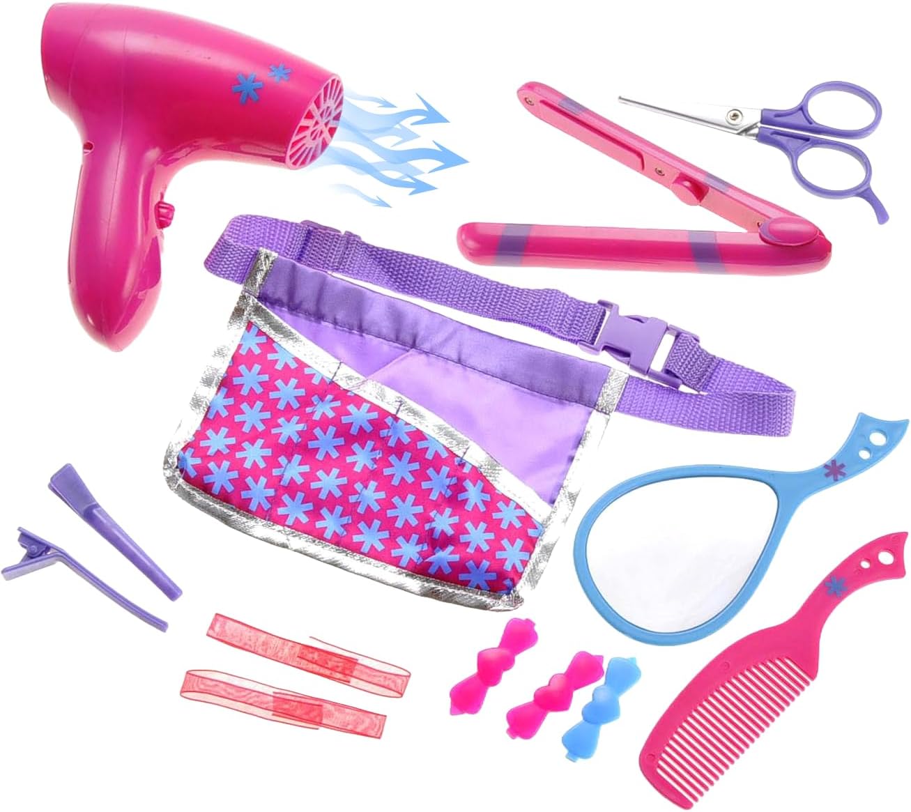 PowerTRC Hair Stylist Boutique Beauty Salon Fashion Pretend Play Set | Beauty Makeup Toys | Fashion Toys | Kids