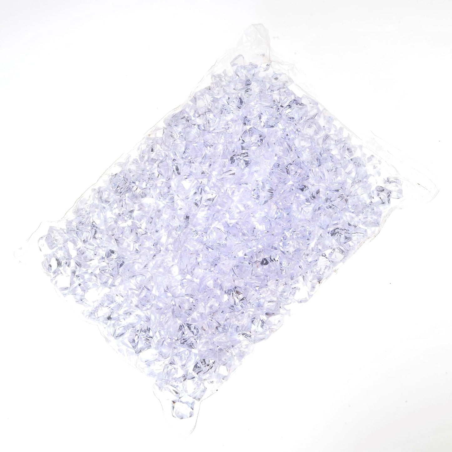 1 inches Fake Ice Cubes Stones, 530 Pcs 3 lb Vase Fillers for Centerpieces Table Decorations for Party Winter Decorative Rocks Home Decor Wedding Food Display