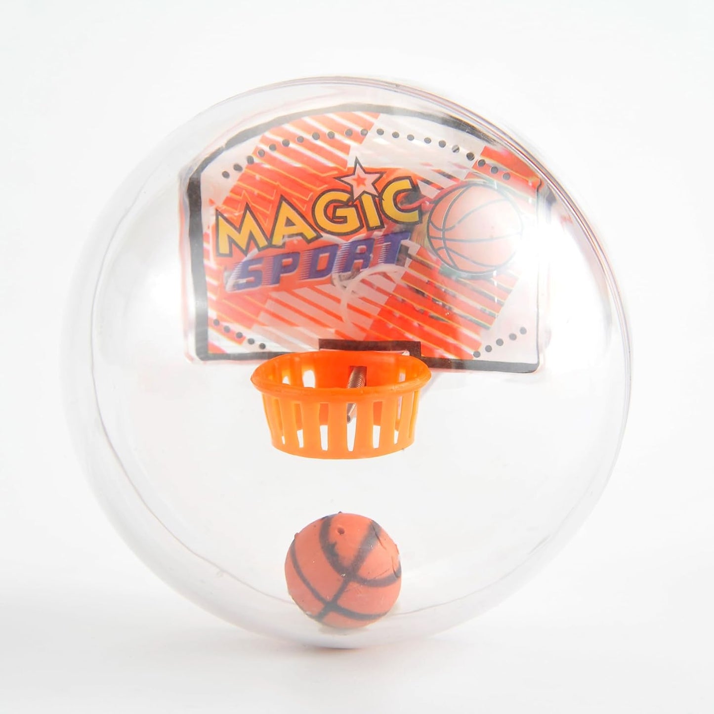 12 Pcs Mini Basketball Handheld Shooting Ball Hoop Fidget Game with Light & Sound, Bag Fillers, Bulk Toys, Party Favors Birthday Carnival Prizes for Kids, Adults
